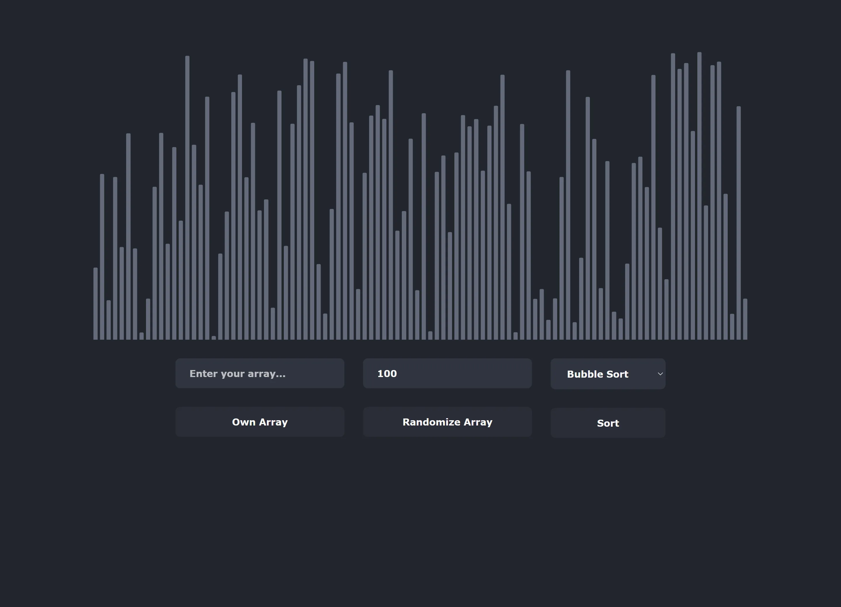 Sorting Visualizer
